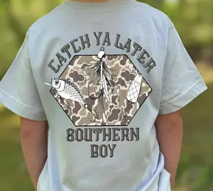 Youth + Adult, Fishing shirt, #southernhyde clothing, country boy clothes, toddler boy clothing, toddler items, kids stuff for boys