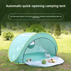 Quick Open Tent Outdoor Camping Sunscreen Portable Foldable Tent Outdoor Camping Portable Tent