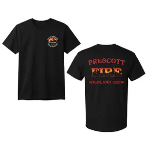 Granite Mountain Hotshots Firefighter T-Shirt, Wildland Crew Tribute Graphic Tee, Soft  Blend Shirt, Firefighter Apparel for Men & Women, Bold Rescue Team Gift women's