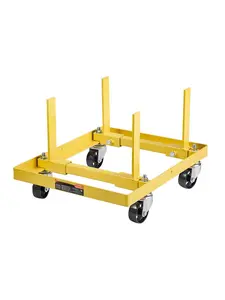 Engine Stand With 750 Lb Capacity, Adjustable Motor Hoist Dolly, Four-Caster Heavy-Duty Steel Frame, Portable Workshop Engine Support Stand For Auto Repair, Engine Maintenance And Rebuilding Tool