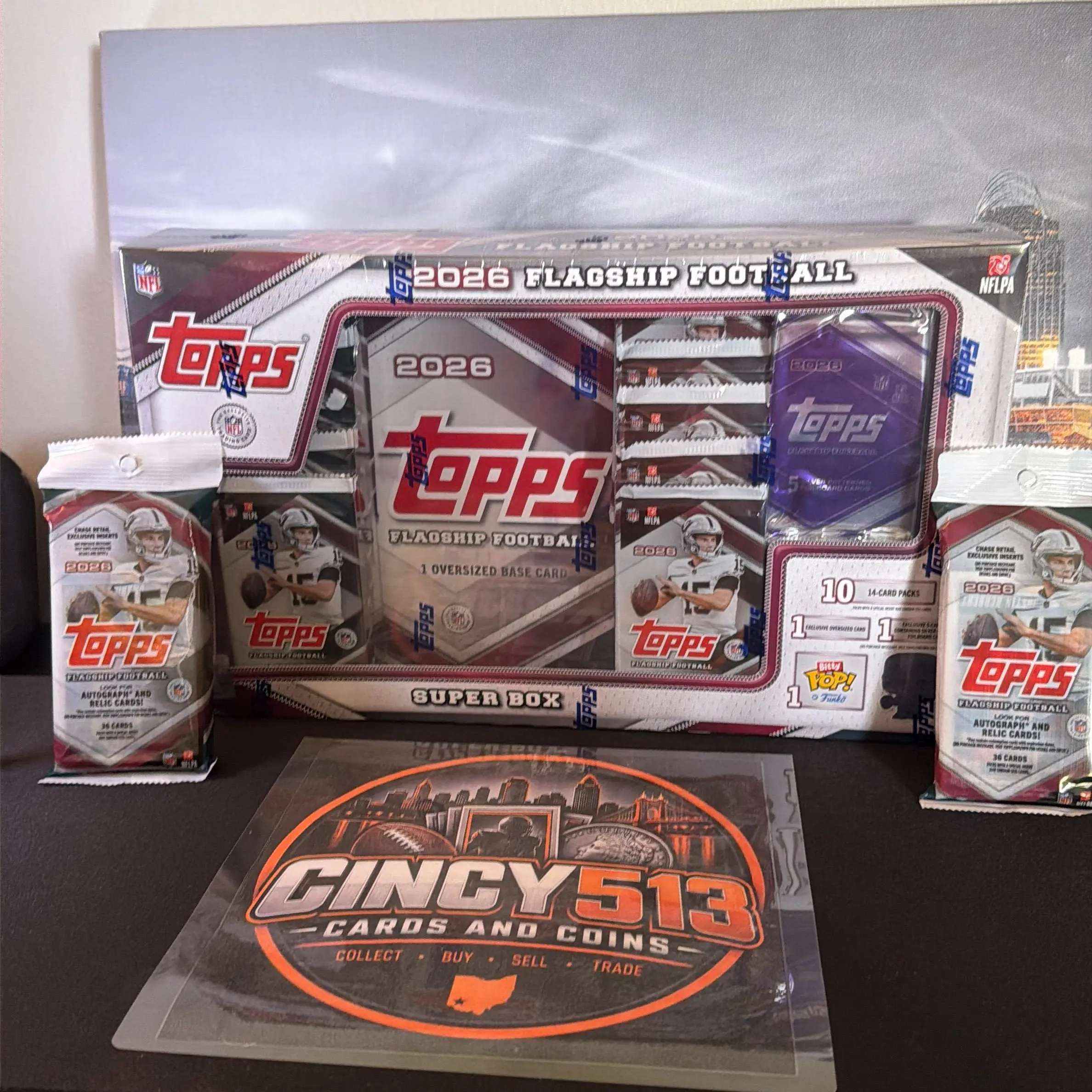 2026 Topps Flagship Football LIVE Break - Pick Your Team