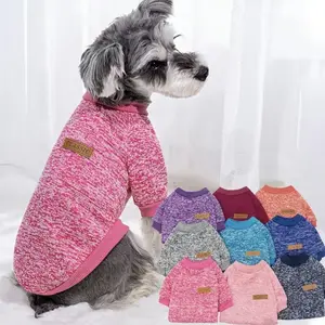 PetCozy Dog Sweaters for Small Dogs Warm Fleece Unisex Puppy Sweater Outfit Cute Cozy Thermal Winter Clothes for Small Breed Puppies Cats Poodle Costumes New Year's gift Valentine's Day gift