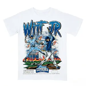 Bobby Witt Jr Planet Euphoria Shirt Vintage 90s Baseball Graphic Tee for Men Women Fans Y2k Streetwear