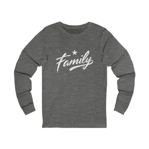 Family Long Sleeve Shirt, Matching Family Outfits, Cozy Family Top, Family Apparel, Family Reunion Shirt