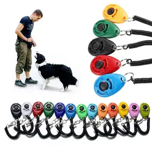 Dog Training Clicker Pet Cat Dog Click Trainer Various Style