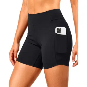 Daci Women High Waisted Swim Shorts - Bathing Suit Short with Pockets Tummy Control Swimsuit Bottom Boy Shorts  SwimWeek  summervibes