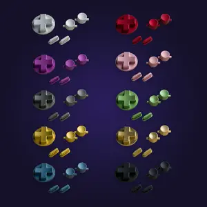 Game Boy DMG Metal Buttons by RetroCNC