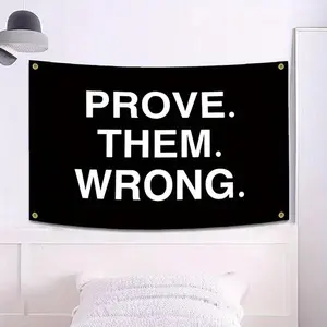 Prove their wrong ideas with motivational banners, fitness inspirational banners, home gyms, university dormitories, men-only spaces' wall decorations, and fashionable tapestries! Milkly White