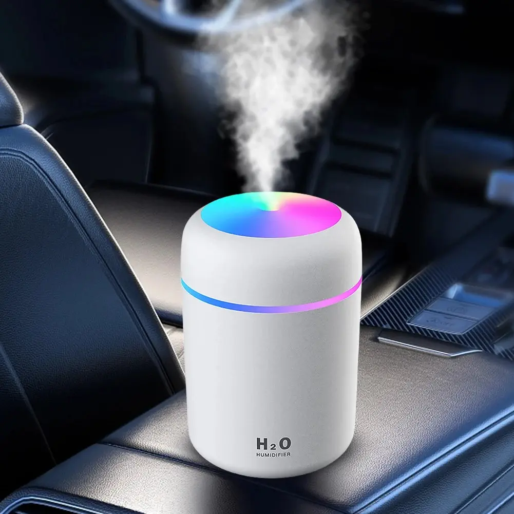 Home Mini Air Humidifier Aromatherapy Diffuser, Car USB Humidifier, Fragrance Dispenser, Essential Oil Diffuser, Portable and Compact Design, USB Humidifier Machine, USB Powered Humidifier, Humidifier Diffusers