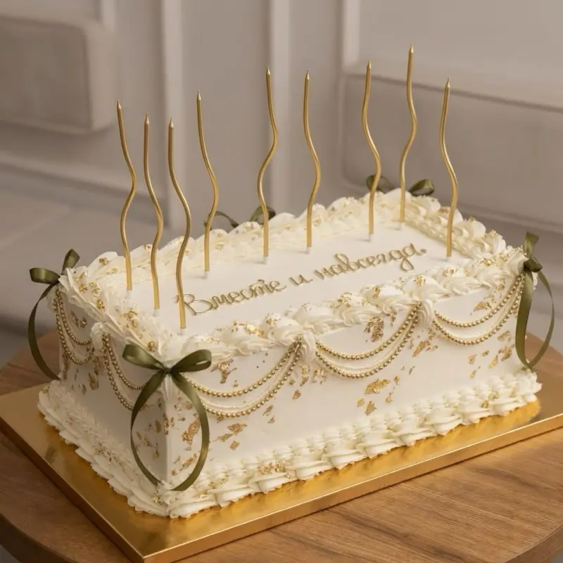 Gold Rectangular Standing Cake Pastry Drum Board, 1//2 Thick (20in x 10in), Pack of 3, Gift for Cake Decorations, Cake
