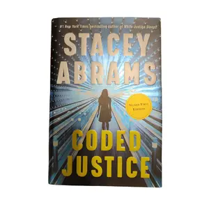 SIGNED FIRST EDITION - Coded Justice: A Thriller (Avery Keene) by Stacey Abrams (Hardcover) - AUTOGRAPHED by Author!