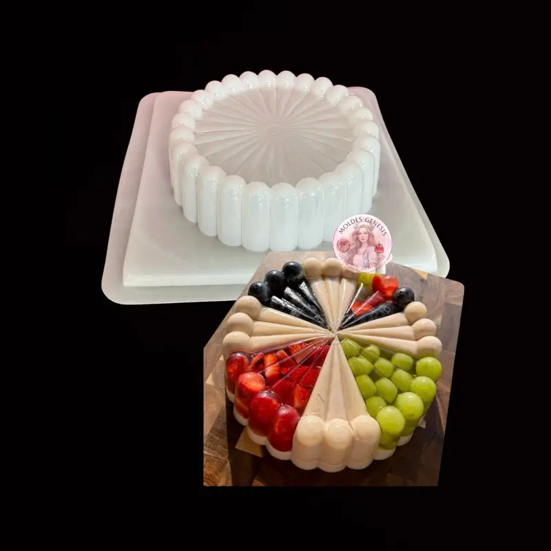 Molde de plástico para gelatina Plastic