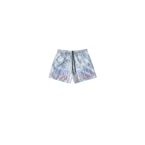 Slab Wordmark Tie Dye Swim Short