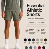 Haus | Essential Athletic Shorts | 5" & 6.5" Inseam | Lightweight Stretch