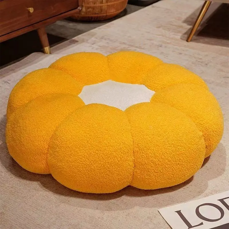 Pillow Cushion Seat Cushion Pumpkin Futon Cushion Window Seat Tatami Stool Living Room Sofa Chair Cushions For Outdoor Furniture Patio Chair Cushion Lounge Chair Cushion Multipurpose Cushion