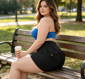 Women's High-Waisted Seamless Sporty Sports Shorts, Elastic Breathable All-Season Plain Minimalist Sportswear, Ideal-Fit Gym Workout Bottoms