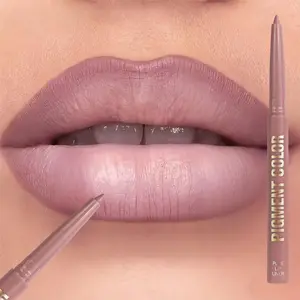 1PC Berry Colors Lip Liner Pen - Waterproof Long-Lasting ,Matte Finish, Suitable for All Light Beige Types, Non-Sticky Formula, Use Easily for Beginners and Pros, Cosmetic Lip Liner Pencil