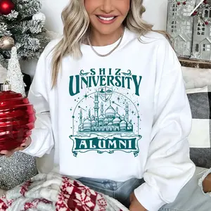 Shiz University Sweatshirt, Wicked Shirt, Wicked Inspired College Sweater, Broadway Musical Merch, Wizard of Oz Gift, Fantasy Movie Apparel