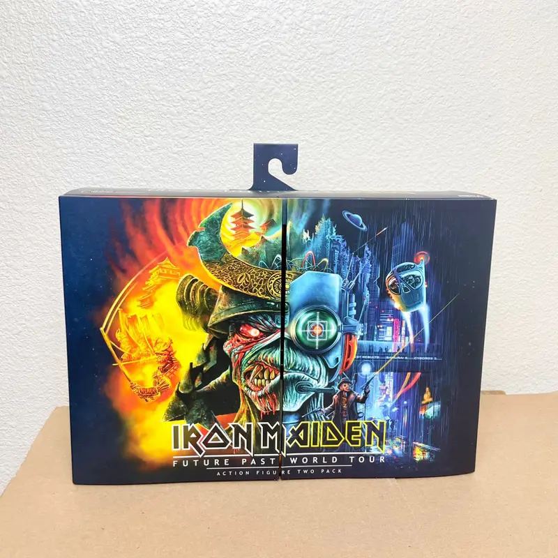 NECA Iron Maiden Future Past World Tour Action Figure 2 Pack – Kapow Toys