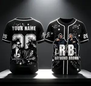 Custom Baseball Jersey, R&B Inspired Concert Shirt, Personalized Name Music Outfit, Hip Hop Fan Jersey, Tour Merch 2026