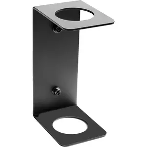 Single Hook Wall Mount Heavy Duty Vertical Barbell Holder Weight Bar Holder for Olympic Barbell, Curl bar, Commercial or Home Gym Accessory