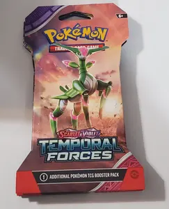 Pokemon - Temporal Forces - Booster Pack (1) for TikTok Live Opening - Contains 10 Cards per Pack - Pokemon Trading Card Game