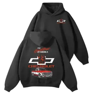 Chevrolet Heartbeat Of America Hoodie 2026 – Vintage Chevy Truck Graphic Hoodie, Classic Pickup Car Culture Pullover Men’s & Women’s Tops