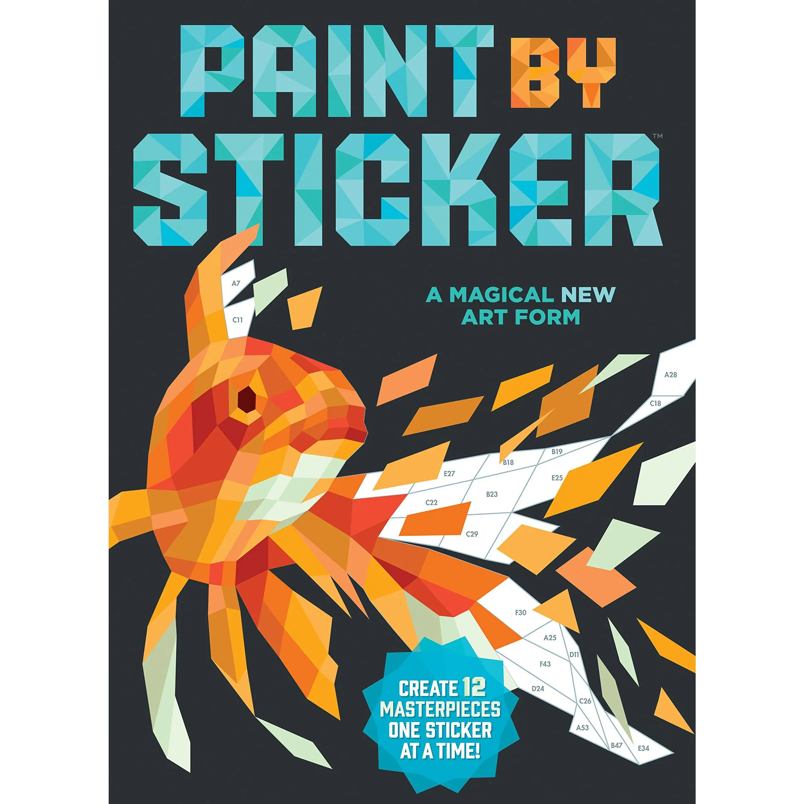 Paint by Sticker (Official): Create 12 Masterpieces One Sticker at a Time! -- Workman Publishing - Paperback