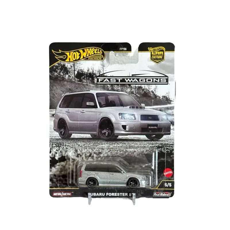 Hot Wheels Premium Subaru Forester STI Fast Wagons 1:64 Diecast Collectible Car