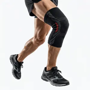 2-Pack Premium Knee Compression Sleeves - Non-Slip Joint Support for Workout, Running & Weightlifting brace Protection protective sporty gear