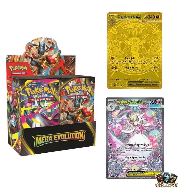 Pokemon Mega Evolution Sleeved Booster Pack(Random Art) English Ver.