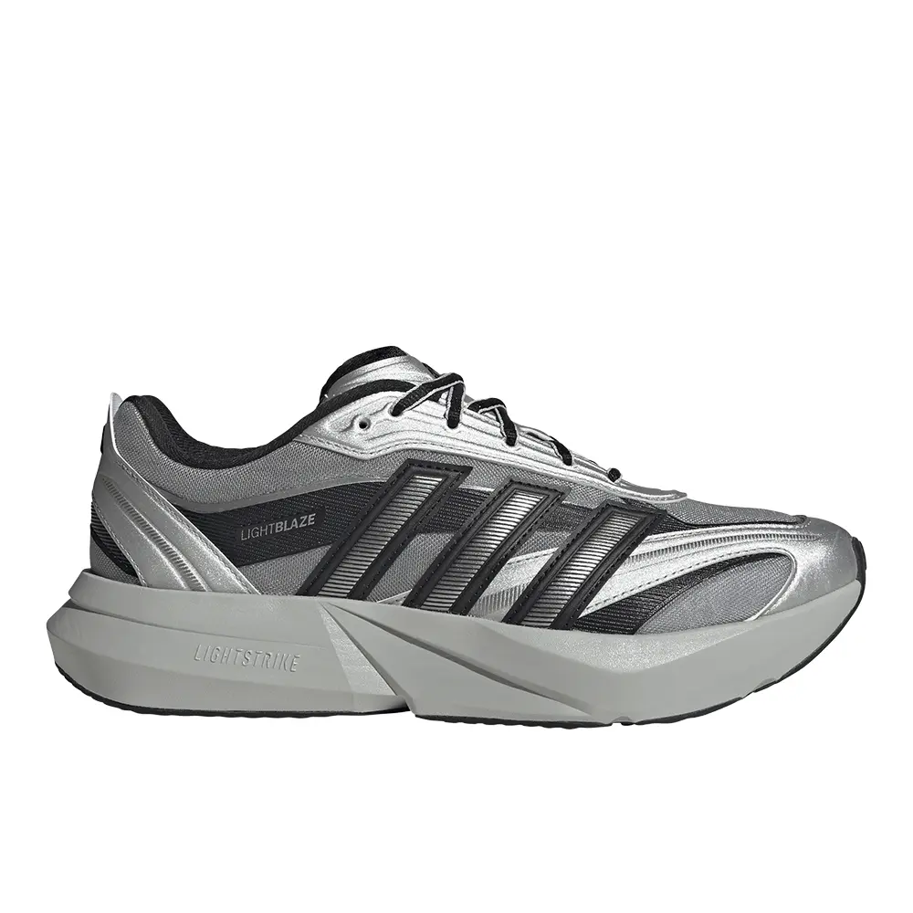 adidas Mens Lightblaze Glow Sneakers Shoes Casual - Silver