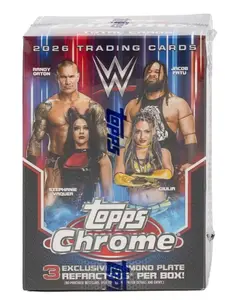 2026 Topps Chrome WWE Blaster Box