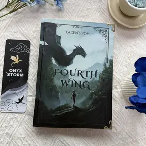 Fourth Wing Inspired Book – Premium Hardcover Fantasy Novel | Dragon Rider Aesthetic Edition  Dragon Fantasy Romance Novel – Premium Hardcover Book | Viral BookTok Inspired Edition