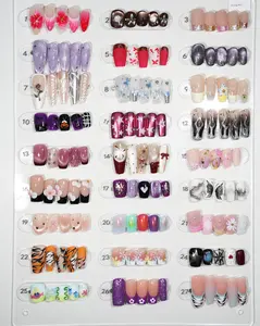 zb14..A wide variety of beautiful nail art styles for wearing-host:Mamie