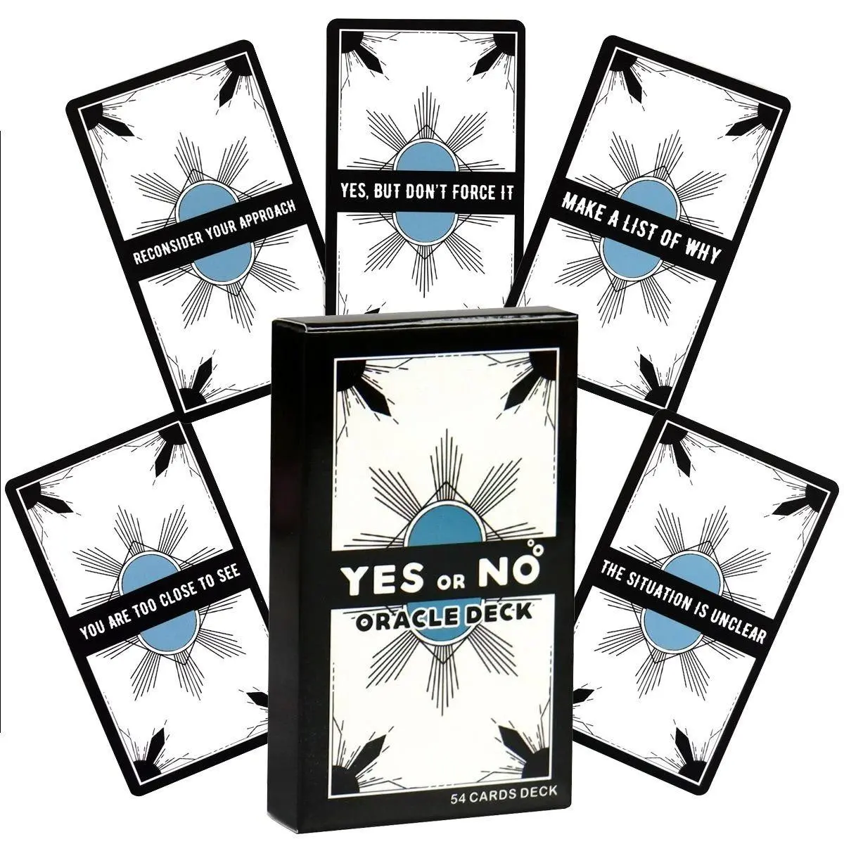Yes Or No Message Card Game, 54sheets/box Tarot Card Game, Fun Card Game for Family Party Entertainment, Party Game Card, Tarot Card Decks, Durable Tarot Cards, Family Card Games, Card Games For Families, Card Set