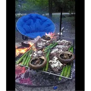 212 MAIN STROMBER GR1522 Charcoal Stake & Grill - 15x22 in Heavy Duty, Portable, Heat Control Household Large Home Appliance Accessory