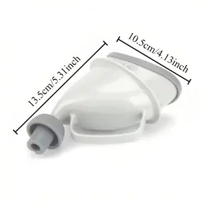 Portable Emergency Urinal for RV Travel and Outdoor Use Durable Plastic Leak-Proof Easy to Clean Suitable for Men and Women Ideal for Camping and Family Outings Lightweight Urinal Functional Design
