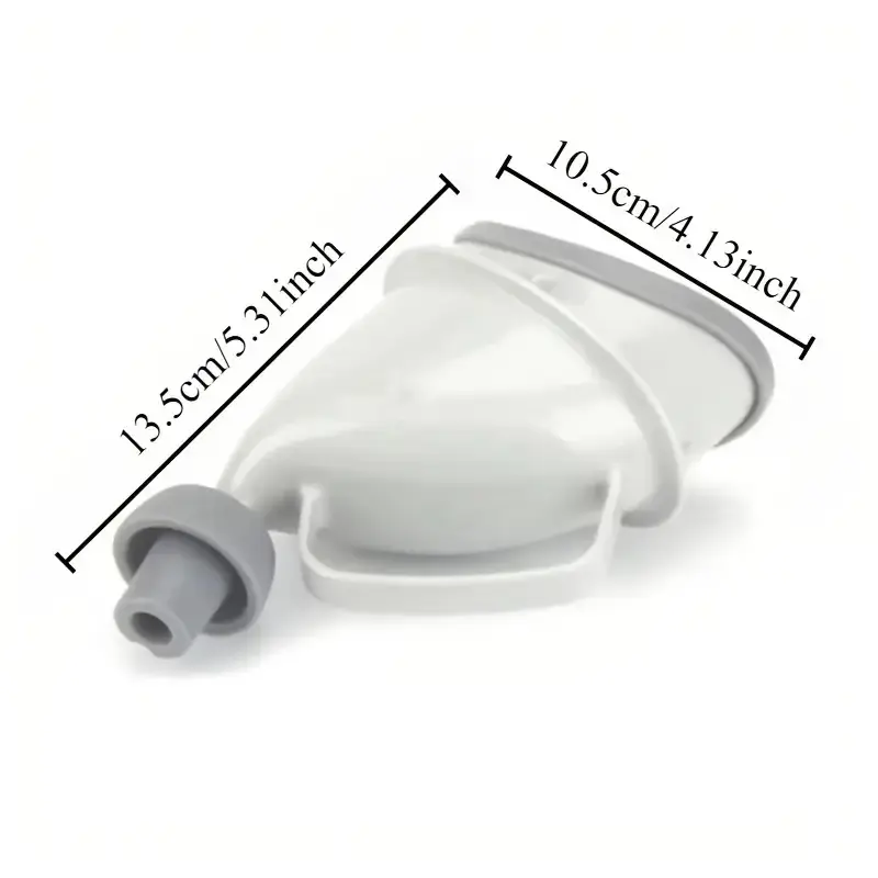 Portable Emergency Urinal for RV Travel and Outdoor Use Durable Plastic Leak-Proof Easy to Clean Suitable for Men and Women Ideal for Camping and Family Outings Lightweight Urinal Functional Design