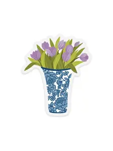 Tulip Vase Sticker