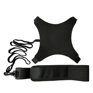 Volleyball Solo Trainer with Automatic Ball Return, Adjustable & Ultra Portable, Ideal for Gym, Backyard & Travel Practice, No Partner Needed, Includes Handball Adapter 