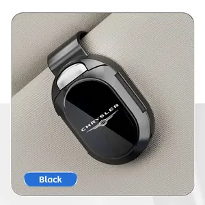 Car Sunglasses Holder Sun Visor Clip Ticket Tray, Rearview Mirror Organizer for Chrysler 200 2011-2017, Car Accessory