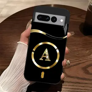 Suitable for [Google Pixel 7 Pro] high-end MagSafe phone case🥰，Choose from any of the 26 letters， Features a premium, minimalist design; drop-resistant and fingerprint-proof. YM99