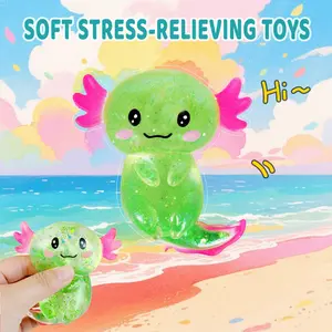 Cute Jellyfish Stress Relief Toy, Sparkle Stress Ball, Stress Relief Fidget, Adult Teenage Anxiety Reliever, Party Gift, Soft Adorable Toy