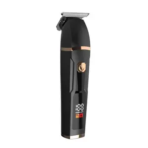 Silver Comfort Trimmer Electric Hair Clipper for Men with Strong Power and Long-Lasting Battery Power, Brush Feature Available Black
