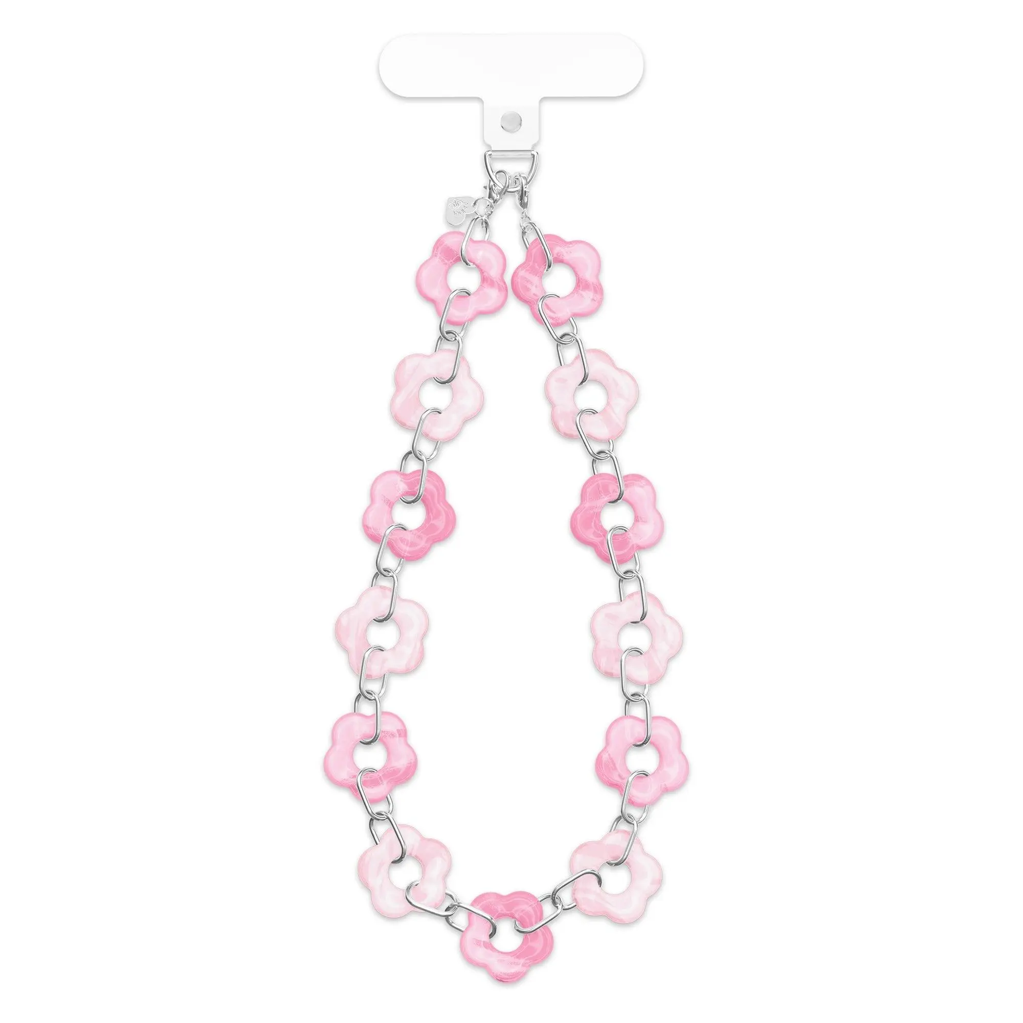 Pink Blossom Chain Phone Charm Pink Blossom Chain Phone Charm