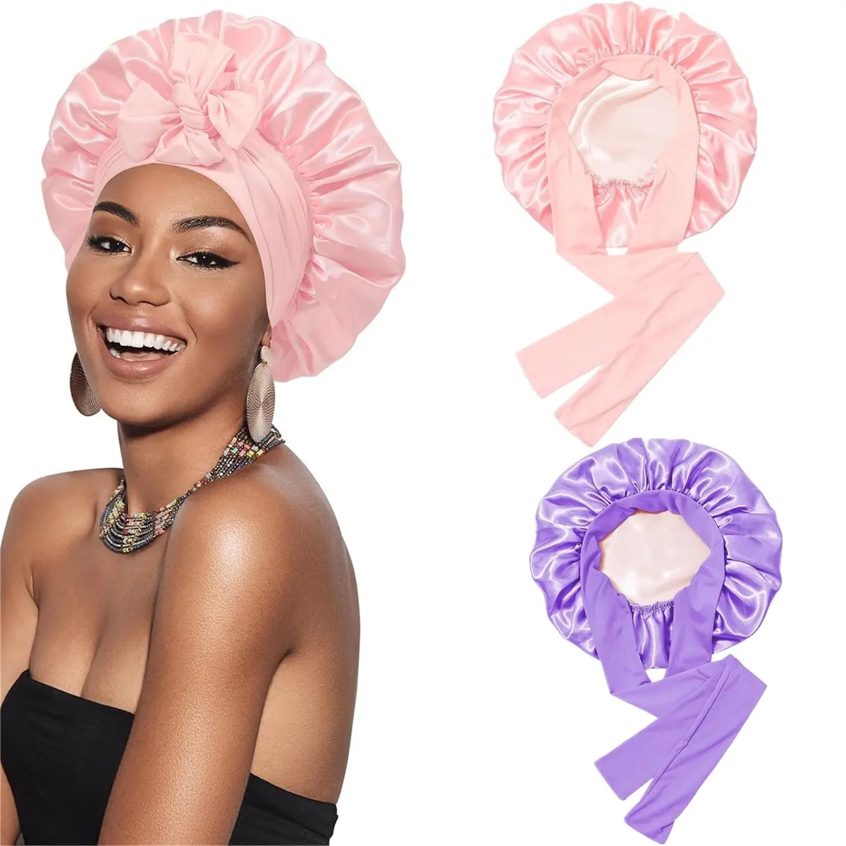 2PC(1PC Purple+champagne & 1PC Powder+champagne)