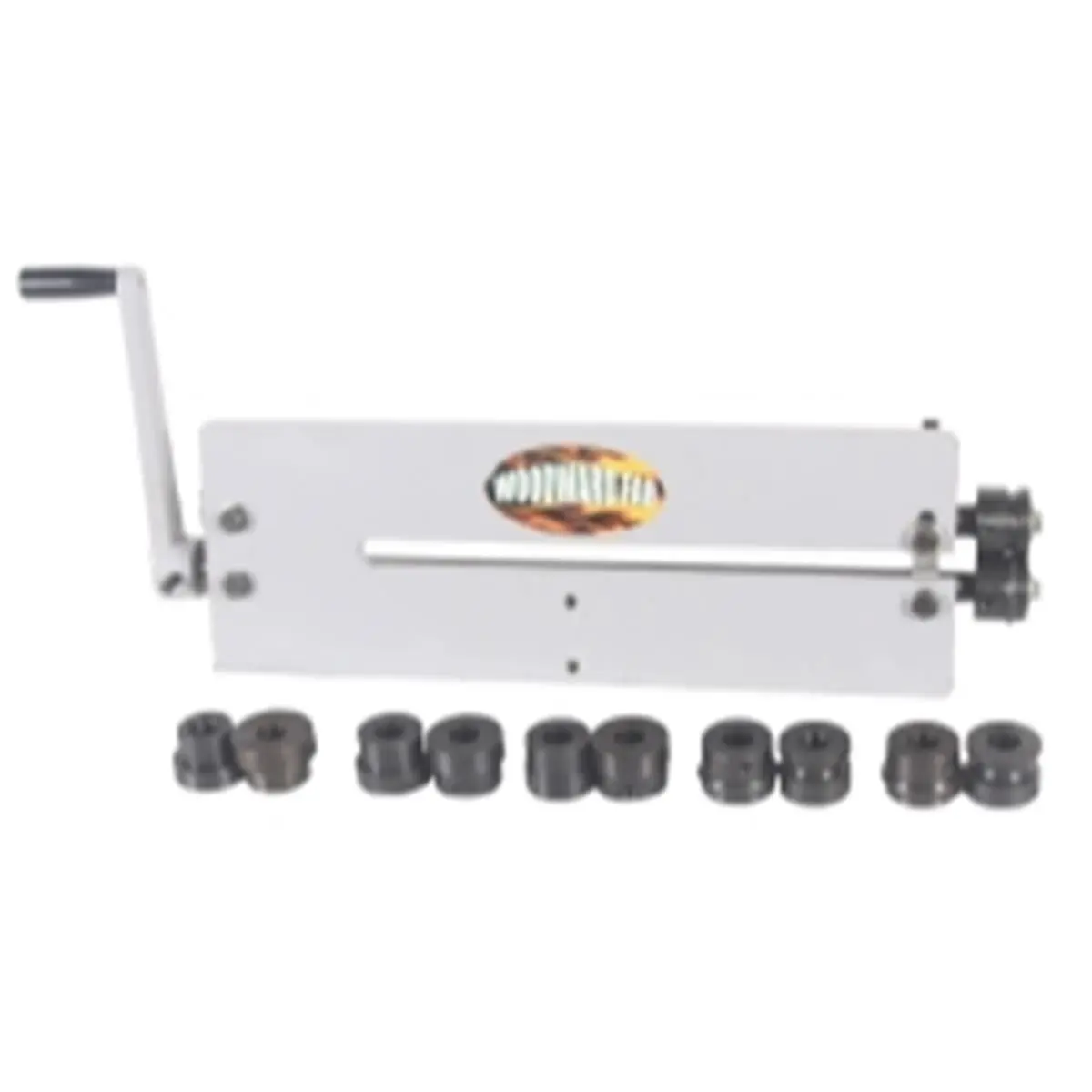 212 MAIN Woodward Fab WFBR6 Complete Bead Roller Kit, 1/2" Steel Construction, 18" Throat Depth, Includes 6 Sets of 1/4" Bead Roll & 1/16" Step Dies, Includes 6 Sets Of Dies, 18" Gauge Capacity