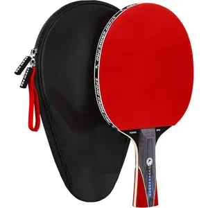 Ping Pong Paddle with  Spin + Case for Free - fessional Table Tennis Racket for Beginner and  Players - Imve Your Ping Pong Skills with JT Ping Pong Paddle Set