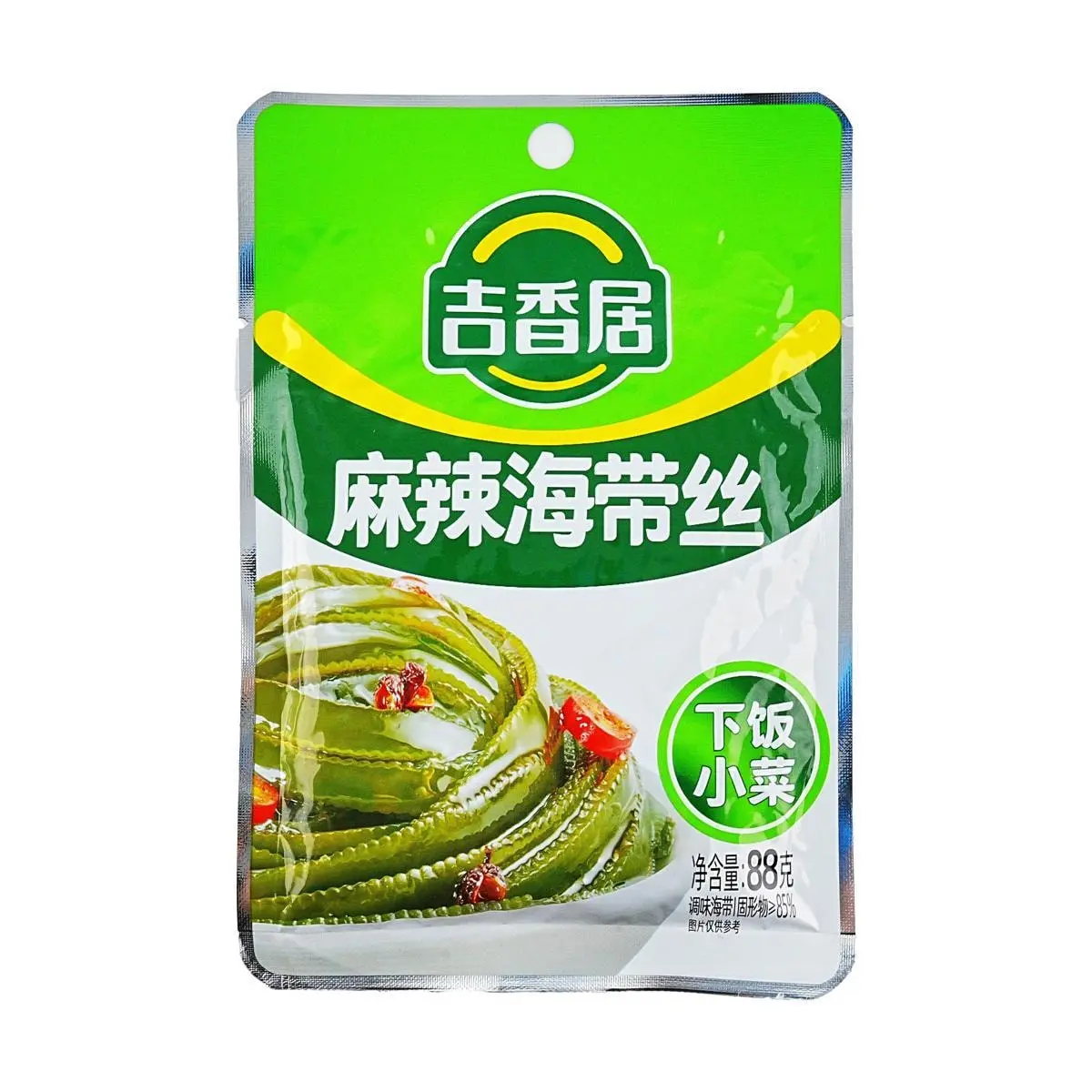 JI XIANG JU Spicy Seaweed Strips 88g - Delicious Snack for Seaweed Lovers